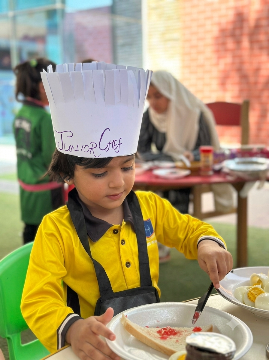 Junior Chef cooking class